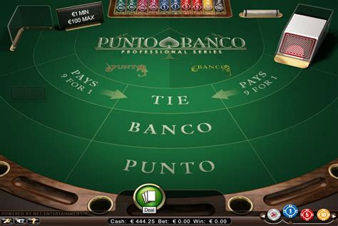 1. Punto Banco